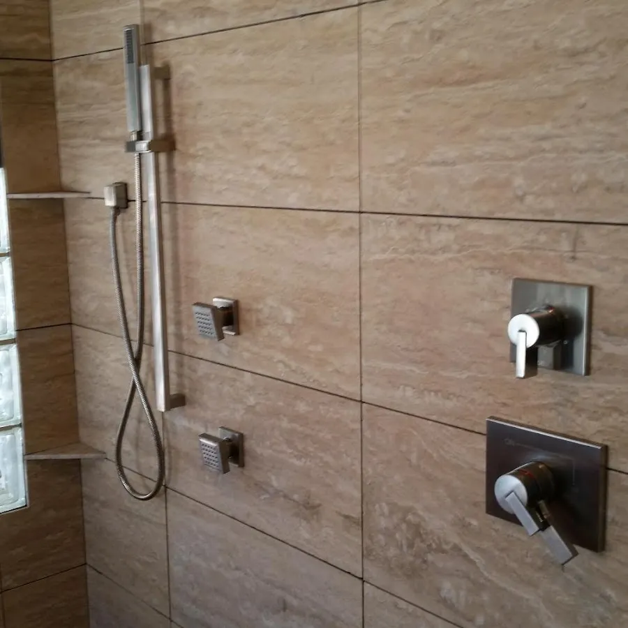 Shower fixture installation for Water Heater Replacement in Ashland